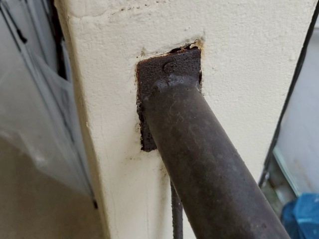 手すり　ビフォー